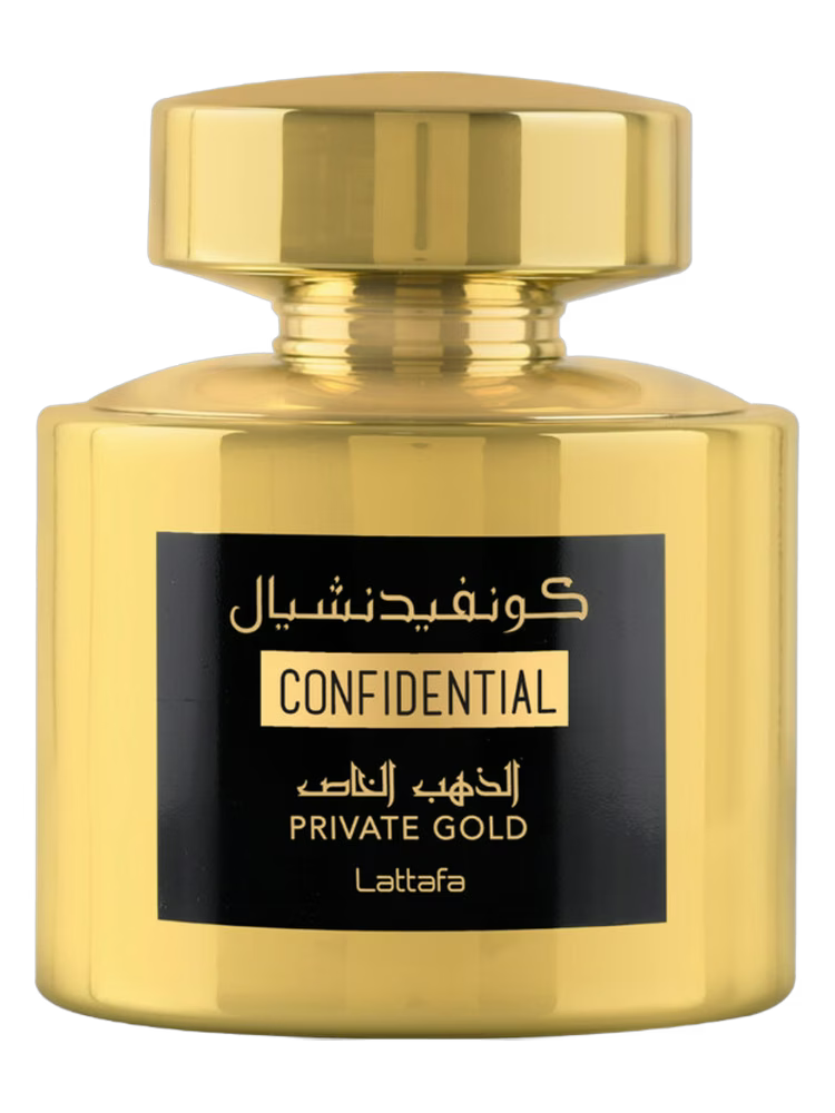 CONFIDENTIAL PRIVATE GOLD LATTAFA PERFUMES