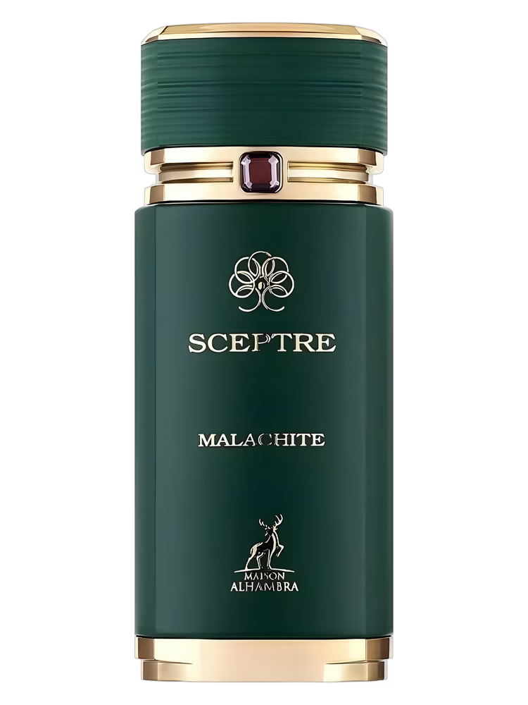 SCEPTRE MALACHITE MAISON ALHAMBRA