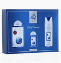 ART OF UNIVERSE GIF SET EDP 100ML +EDP 20ML + PERFUMED SPRAY 200ML LATTAFA PERFUMES